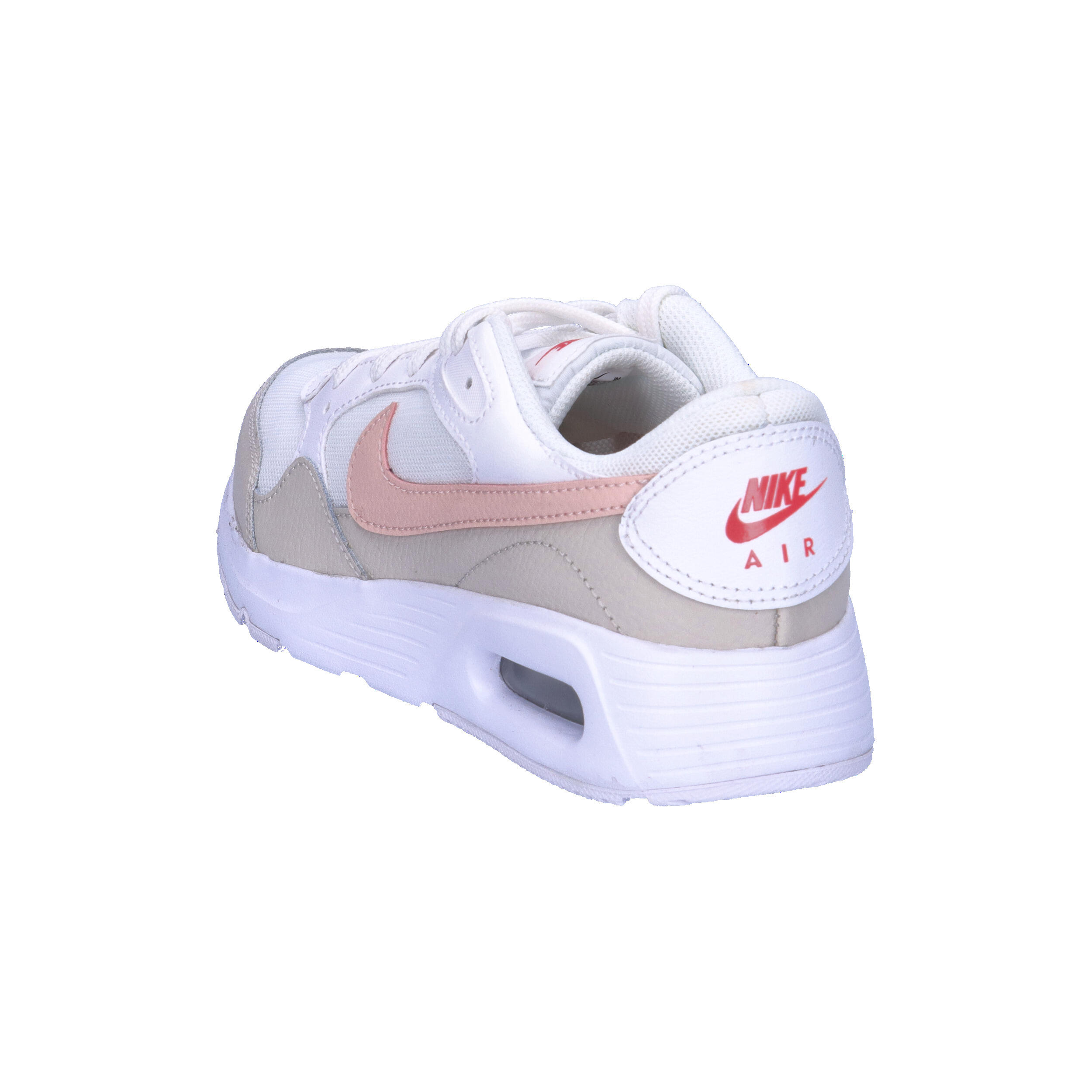 Nike Air Max SC Baskets basses enfant Blanc/Rose/Brun clair 4/7