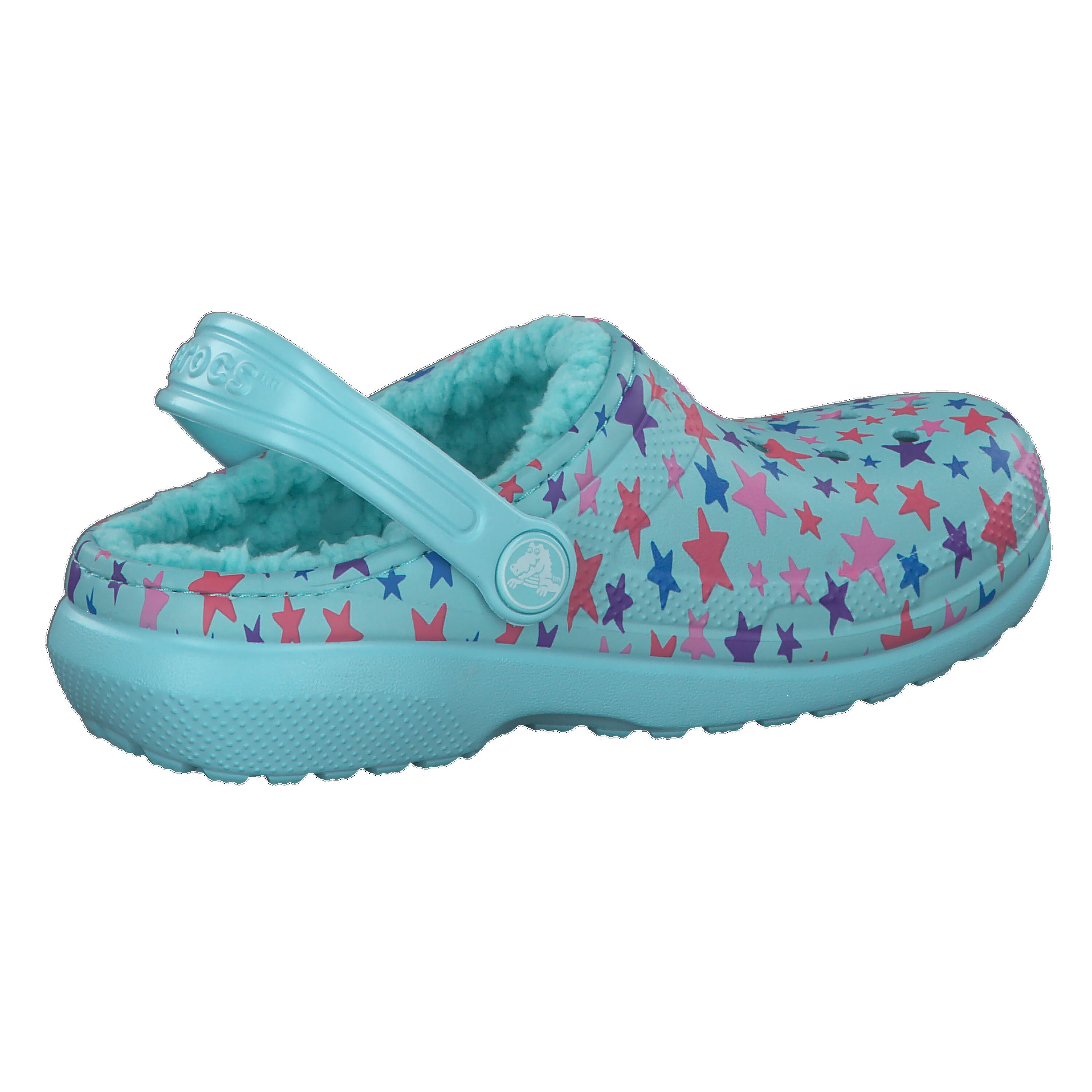 Crocs Kinder Schuhe Classic Printed Lined Clog K 205815 15/15