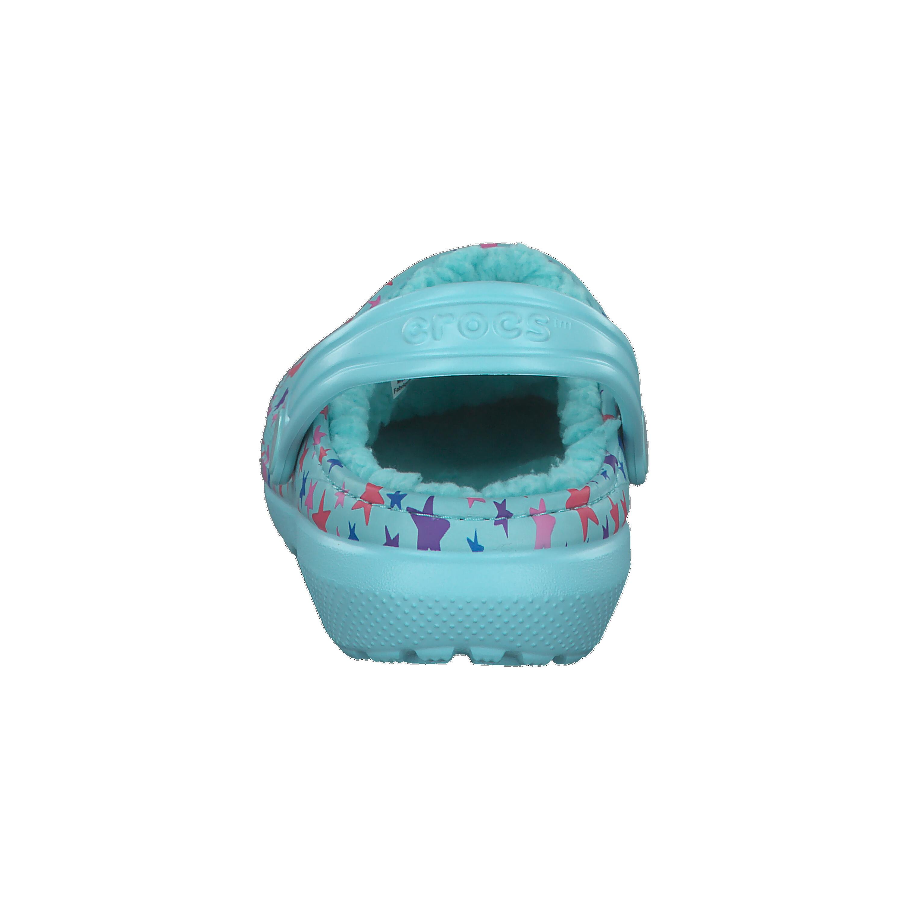 Crocs Kinder Schuhe Classic Printed Lined Clog K 205815 13/15