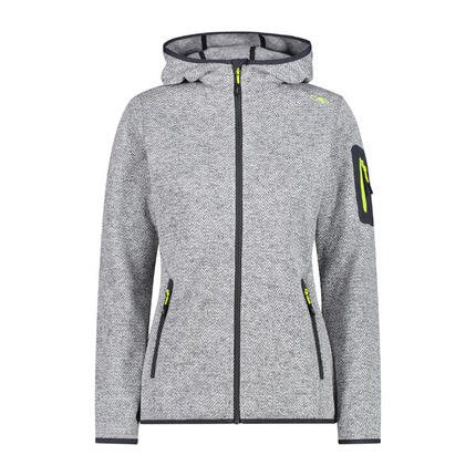 CMP Damen Jacke Knitted Melange Hoody 3H19826