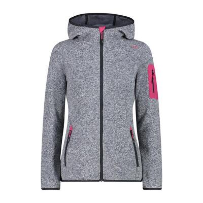 CMP Damen Jacke Knitted Melange Hoody 3H19826