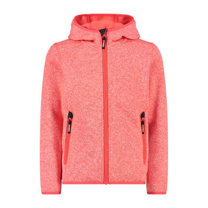 CMP Mädchen Fleece Jacke Fix Hood 3H19825