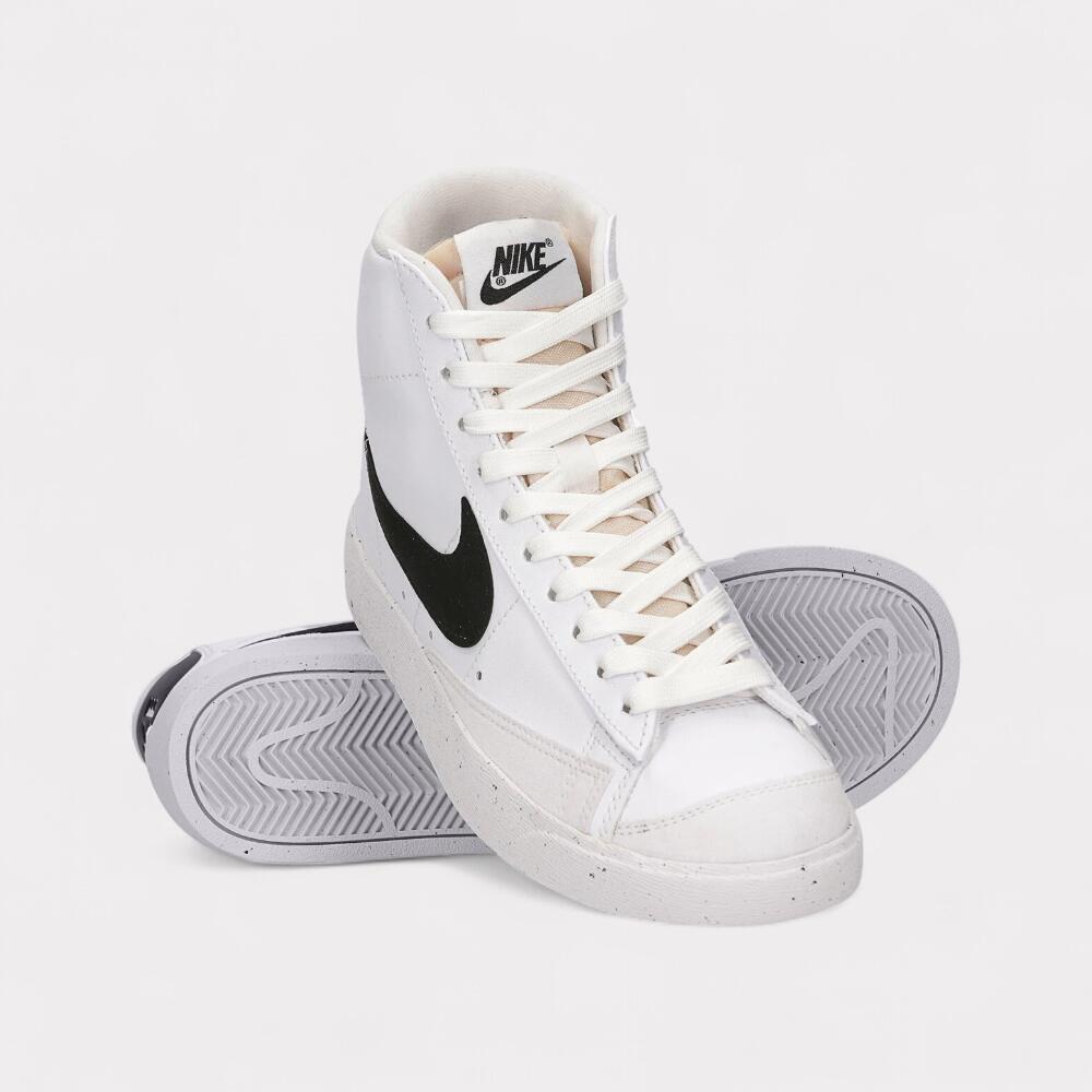 Chaussures Nike Blazer Mid '77 blanc 3/6
