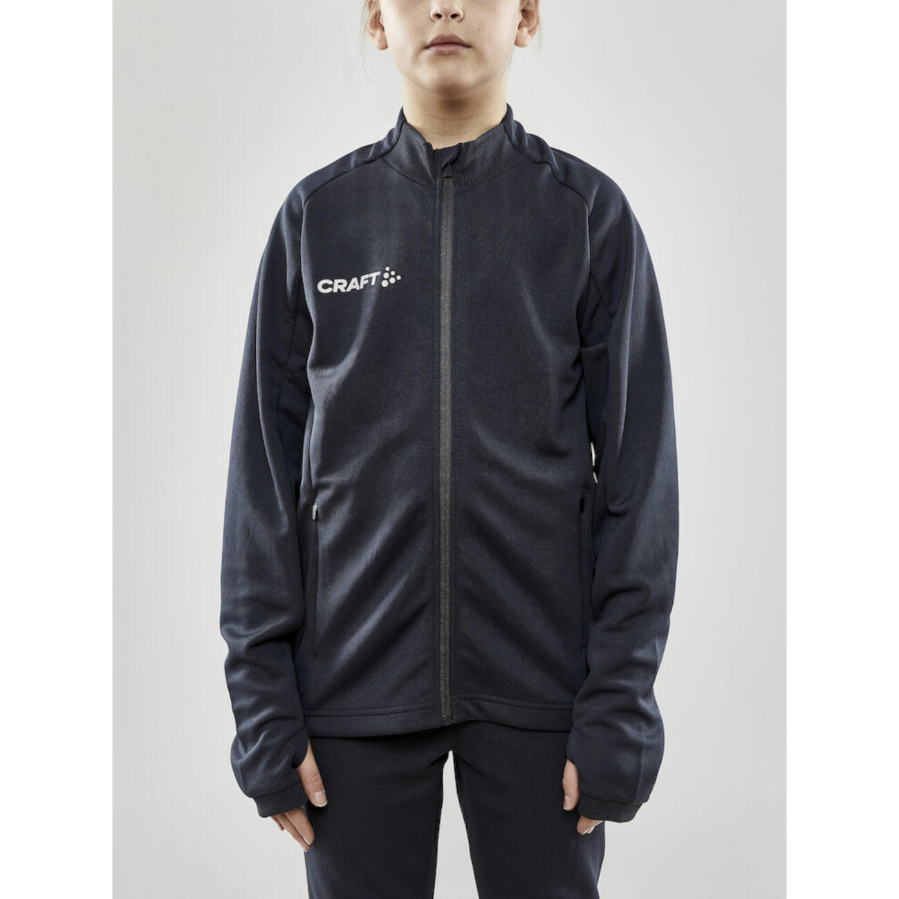 Craft Kinder Trainingsjacke EVOLVE FULL ZIP JR 1910156 3/4