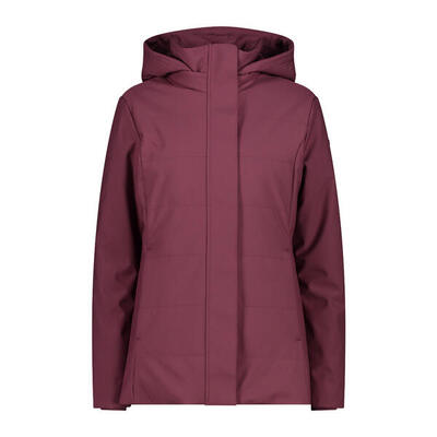 Dames softshell parka met capuchon cmp