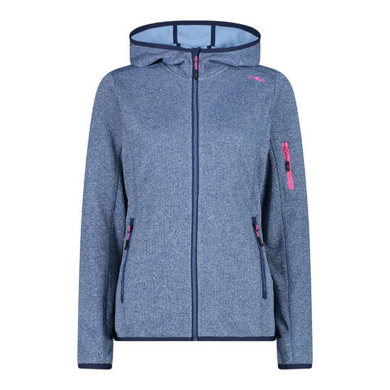 Felpa con cappuccio da donna CMP Knit-Tech
