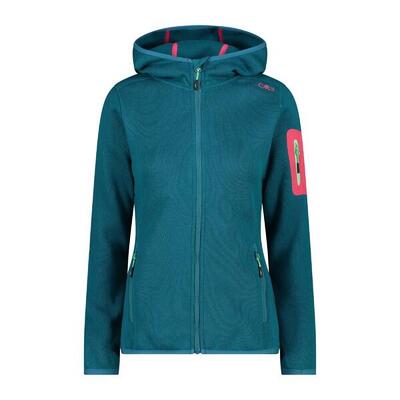 CMP Damen Jacke Knitted Melange Hoody 3H19826