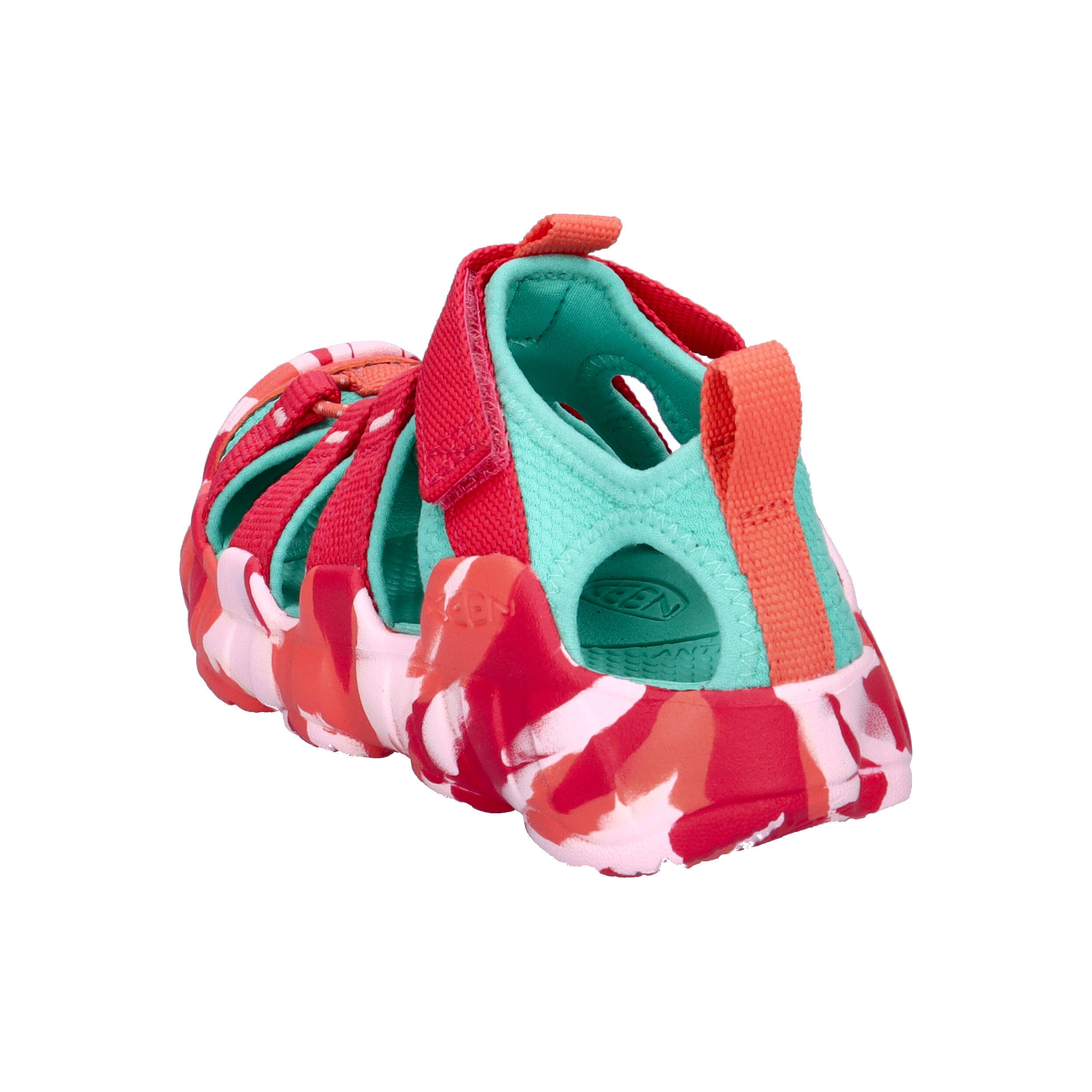 Keen Jr Hyperport H2 Himbeer-/Poolblau-Kinderschuhe 4/7
