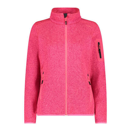 CMP Damen Jacke Knitted Melange Fleece Jacket 3H14746