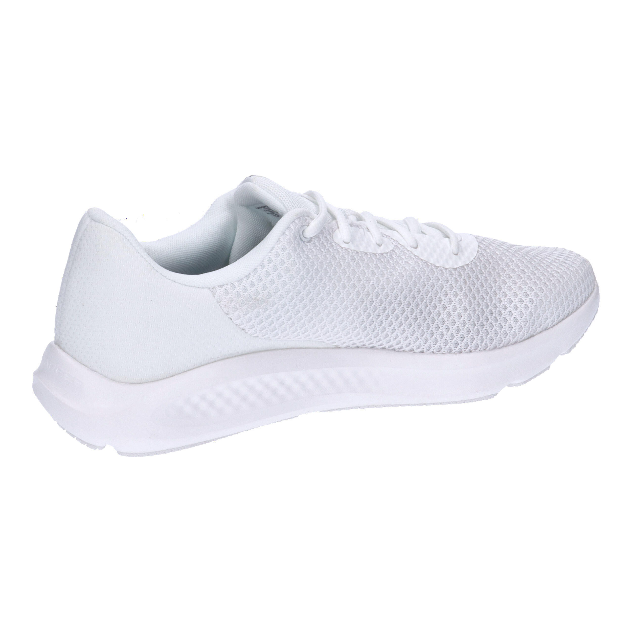 Chaussures de course Hommes Under Armour Charged Pursuit 3 Blanc 7/7