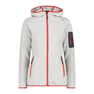 CMP Damen Jacke Knitted Melange Hoody 3H19826