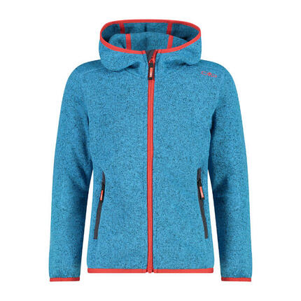 CMP Mädchen Fleece Jacke Fix Hood 3H19825