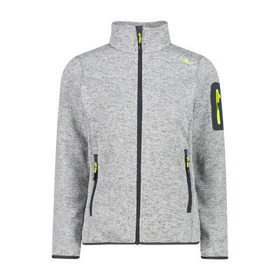 CMP Damen Jacke Knitted Melange Fleece Jacket 3H14746