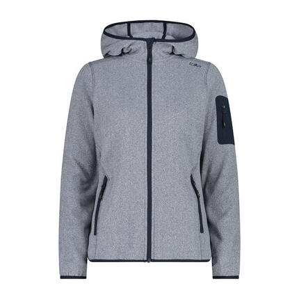 CMP Damen Jacke Knitted Melange Hoody 3H19826