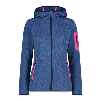CMP Damen Jacke Knitted Melange Hoody 3H19826