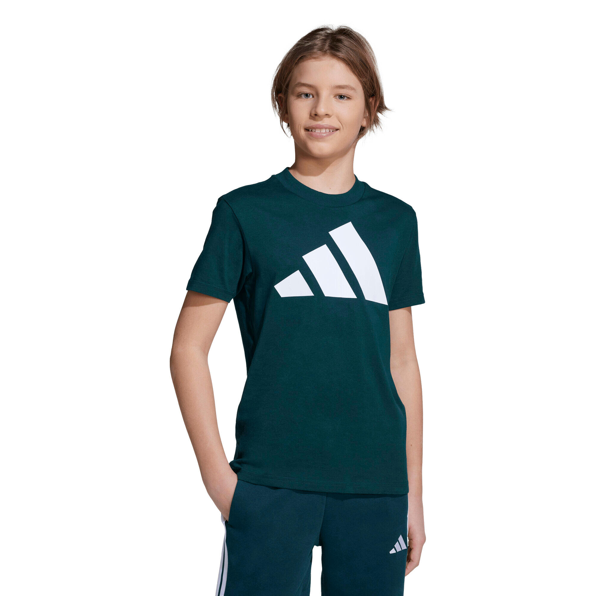 adidas Kinder T-Shirt J BL TEE 160 2/3