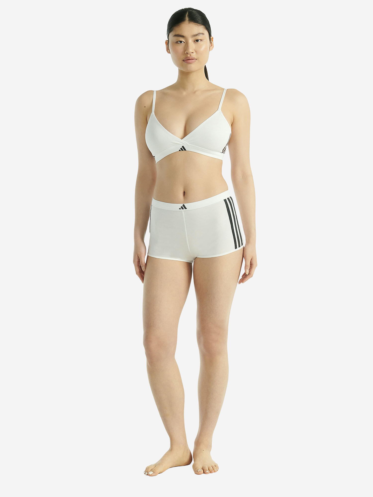 Training Triangel-BH sportlicher Neckholder Damen - Sport Active Essentials schw 3/7