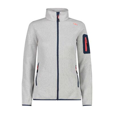 CMP Damen Jacke Knitted Melange Fleece Jacket 3H14746
