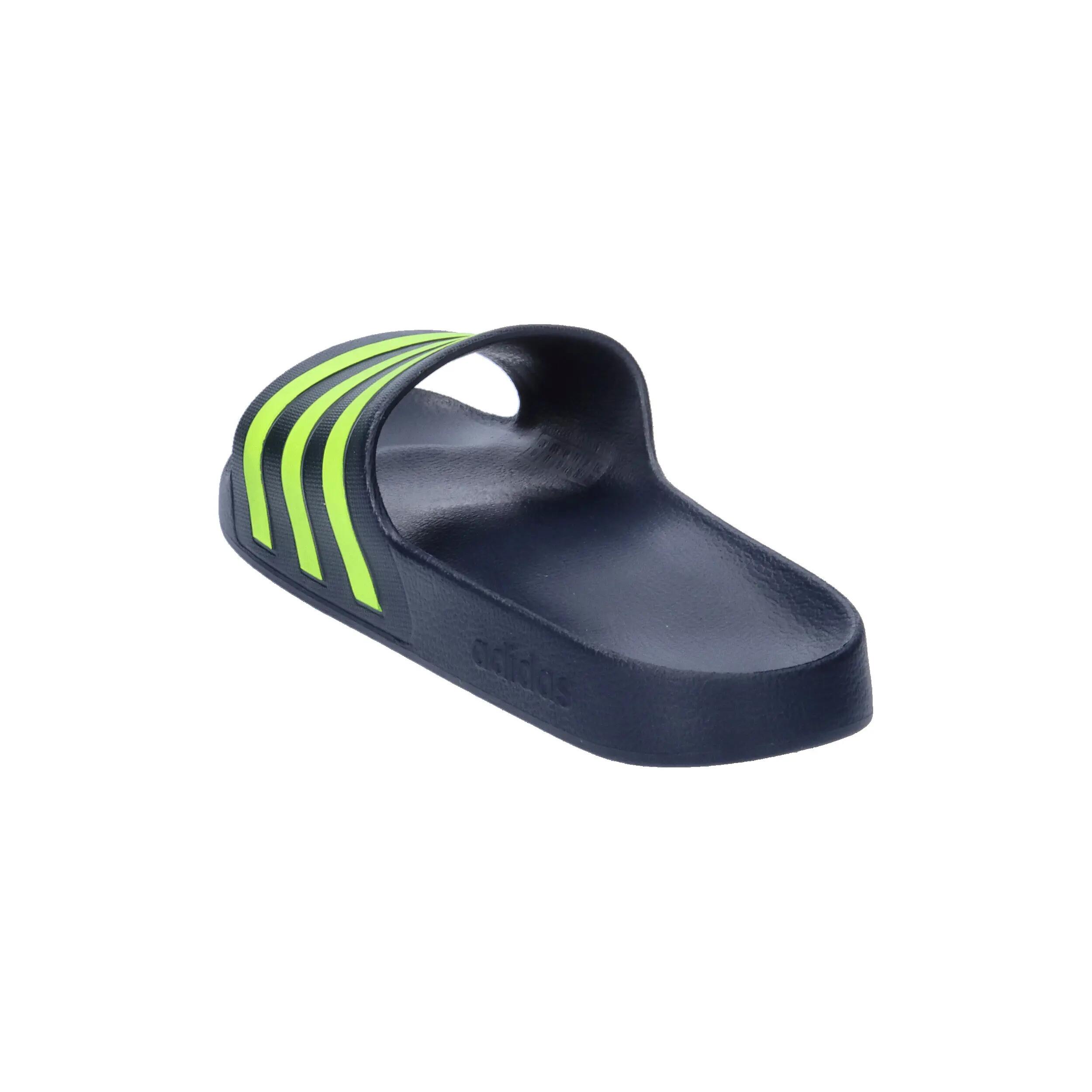 Tongs adidas Adilette Aqua Cloudfoam Bleu Jaune 4/7