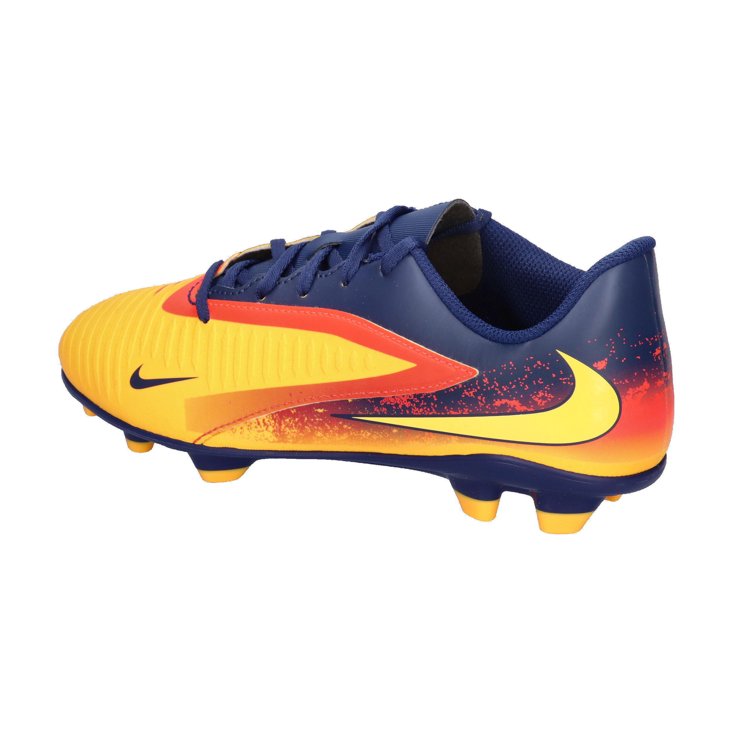 Chaussures de football NIKE Phantom 6 Low Club Laser Orange 3/7