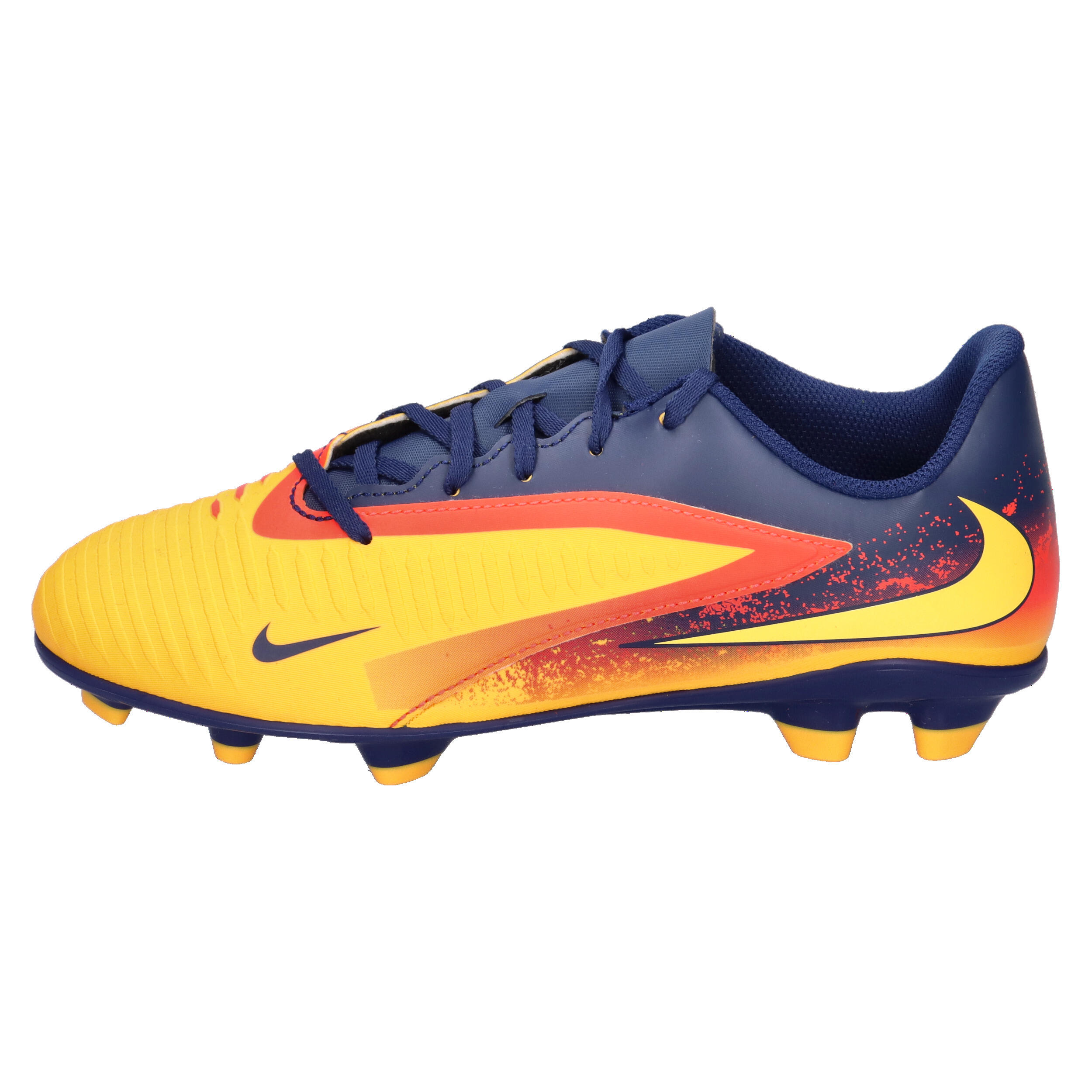 Chaussures de football NIKE Phantom 6 Low Club Laser Orange 2/7