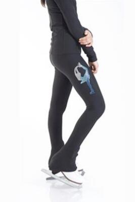 Pantalon de patinage - Biellmann bleu dégradé