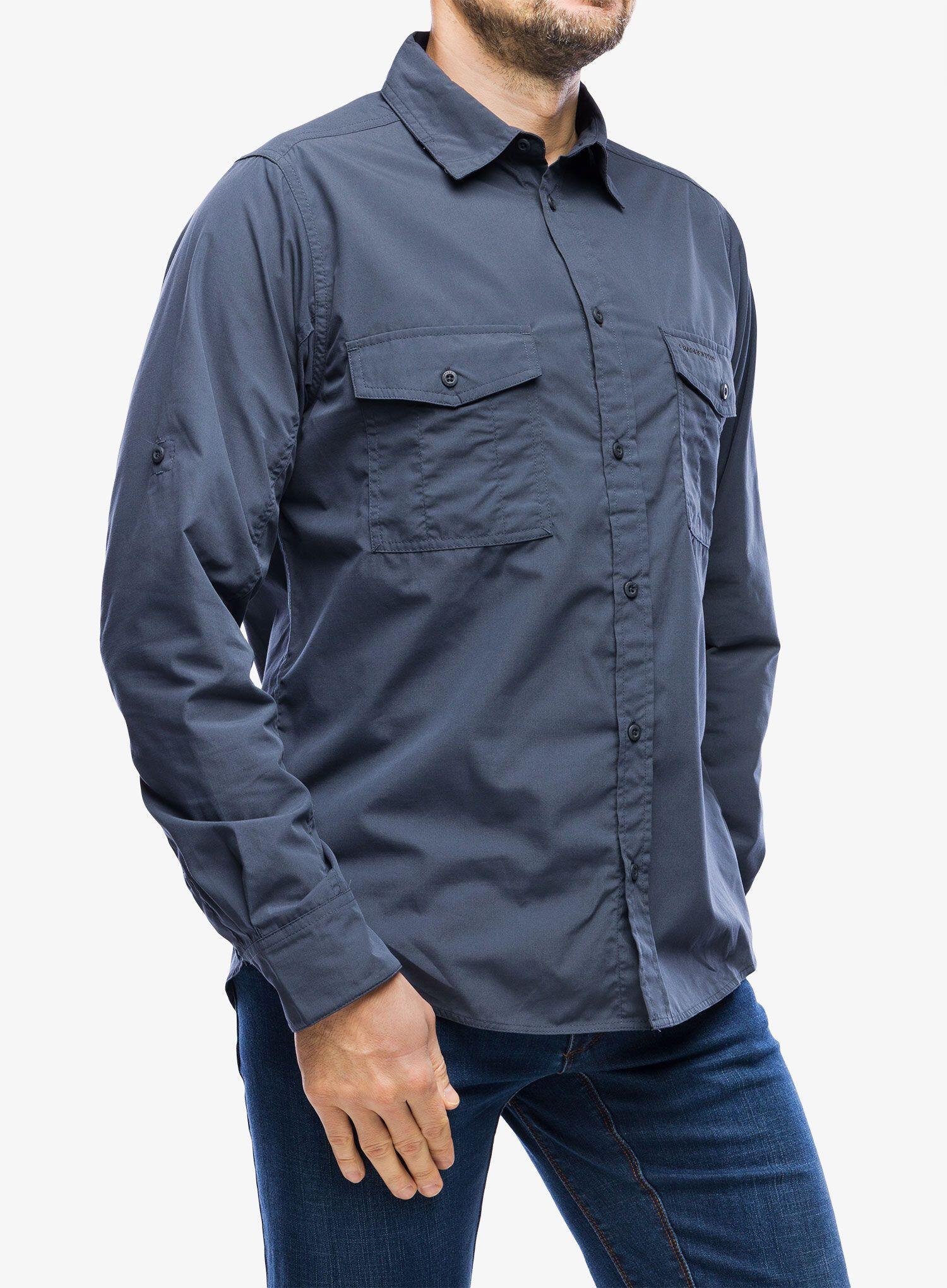 CRAGHOPPERS Herren Wandern Langarmshirt - Kiwi