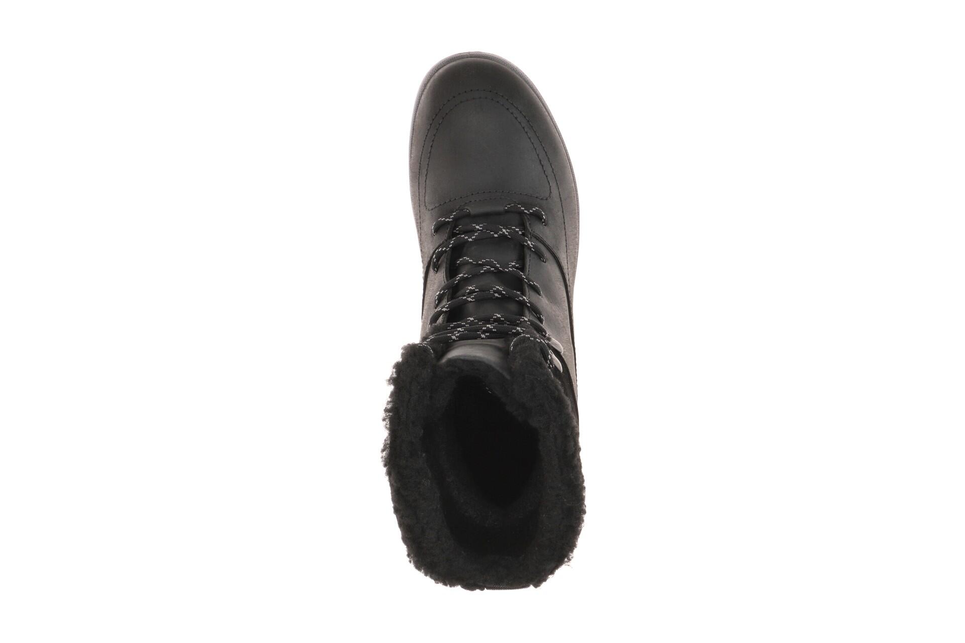 Ecco Trace Stiefel Winter Schnür Boots schwarz Warmfutter 832233 6/7