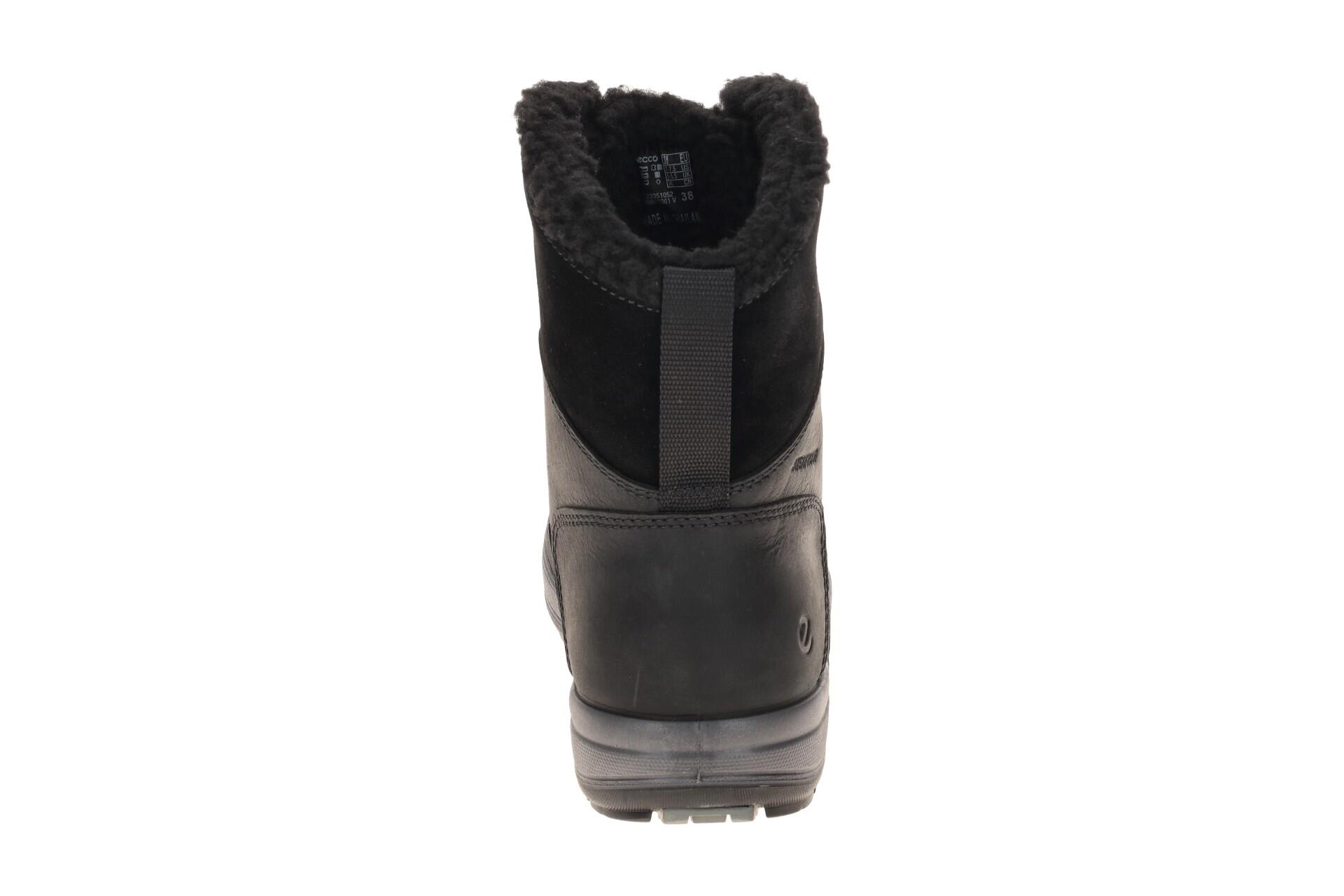 Ecco Trace Stiefel Winter Schnür Boots schwarz Warmfutter 832233 5/7