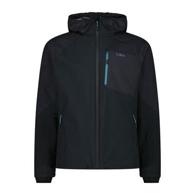 Outdoorjassen heren - cmp man jacket zip - black