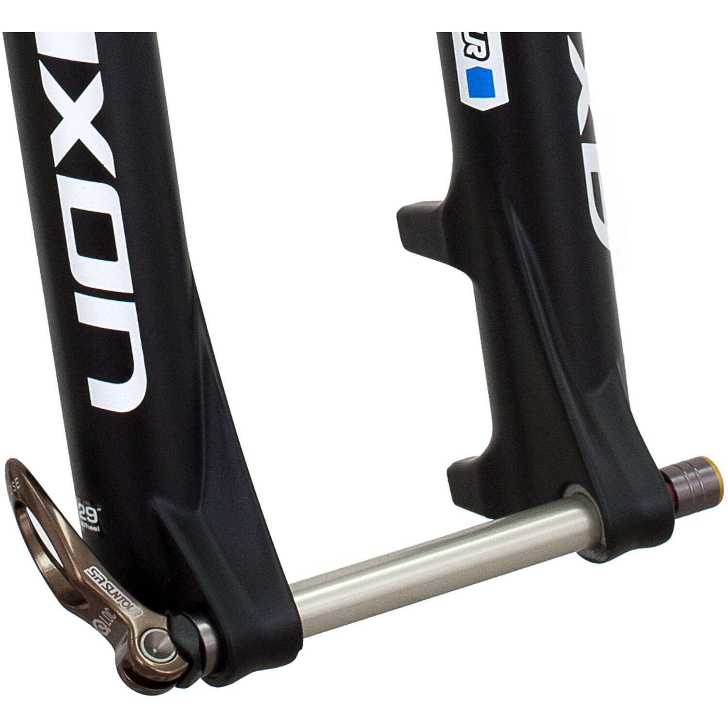 SRSUNTOUR SUNTOUR AXON ELITE Fork 29 RL-RC PCS TIAUX QLC 100 mm noir 3/5