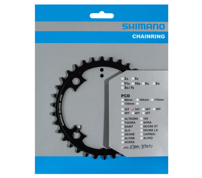 Piattaforma senza paracatena Shimano FC-E8000/FC-E8050/FC-M8050/SM-CRE80 2/2