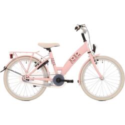 Vélo fille Bikefun 20" 'Lots of Love' — rose, moyeu de frein