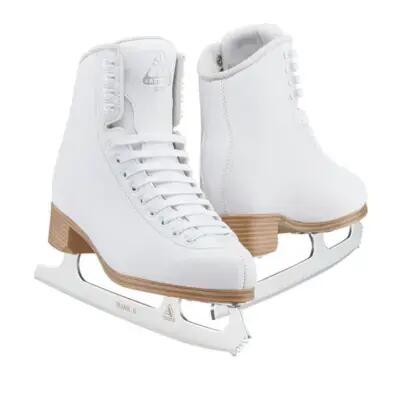 JACKSON SKATES JC500 WH 070 Jackson Women White 7.0 Figure Skate Female Skating