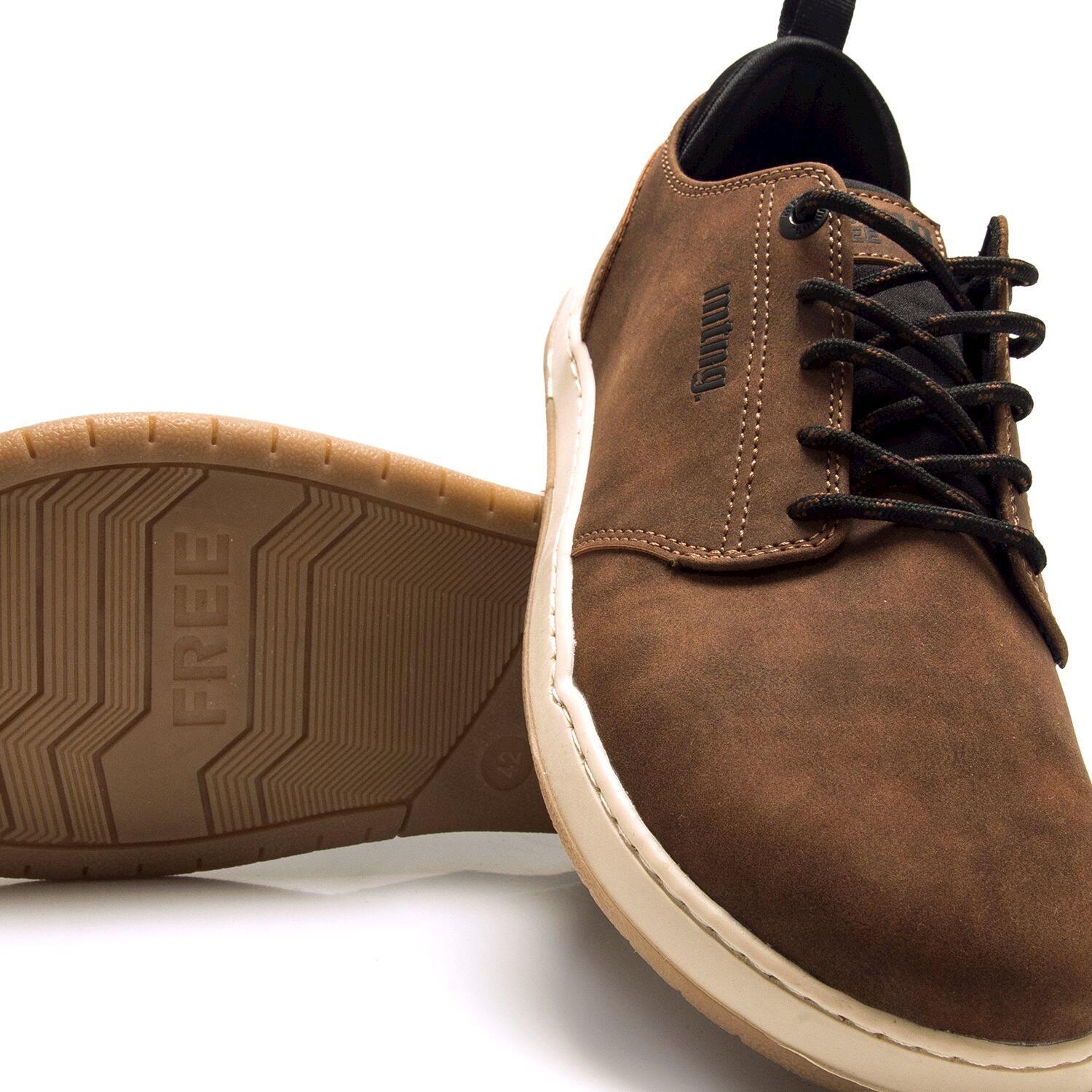 Zapatillas caminar Hombre barefoot MTNG Free-miami Marron 4/7