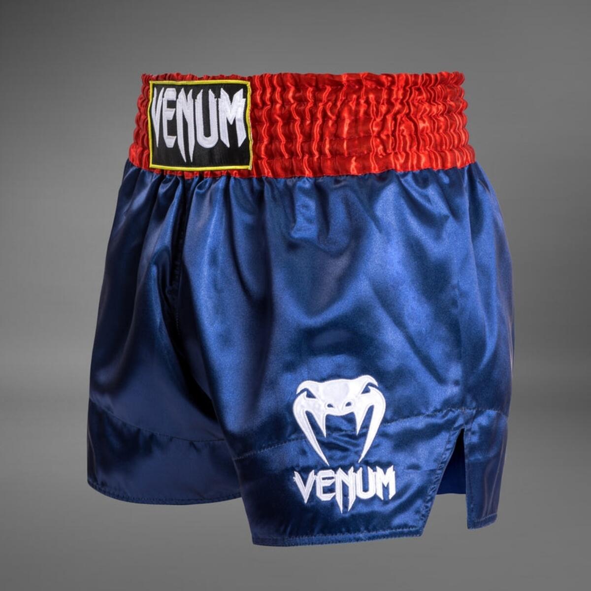Venum Short Muay Thaï Classic Bleu/Rouge L 3/7