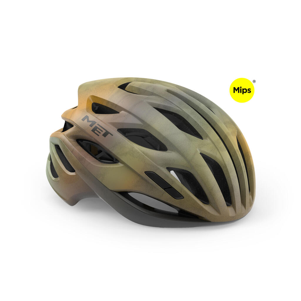Met - Casque De Vélo Estro Mips Wander Savanna Mat - Casque - Vert - L/58-61 Cm - Decathlon