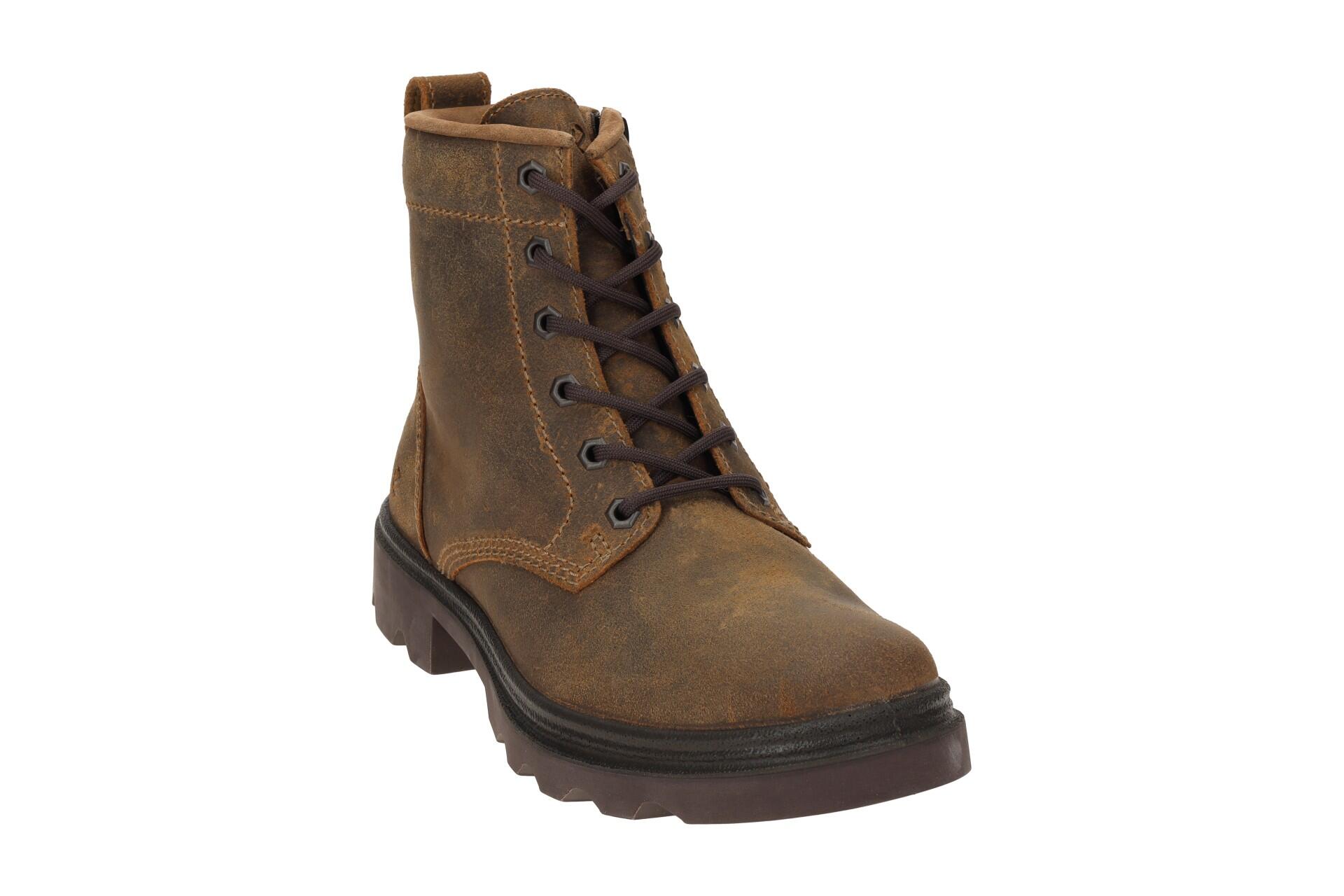 Ecco GRAINER Damen Stiefeletten - robuste Stiefelette braun Freizeit NEU 3/7