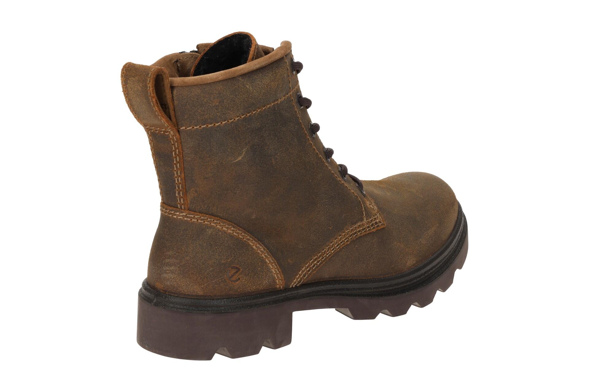 Ecco GRAINER Damen Stiefeletten - robuste Stiefelette braun Freizeit NEU 4/7