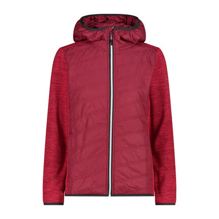 CMP Damen Fleecejacke Woman Jacket Hybrid Fix Hood 33H1876