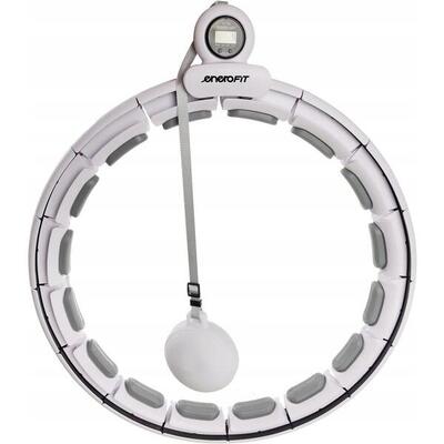 Enero Fit Hula Hoop mit Gewichten und Zähler 110 cm