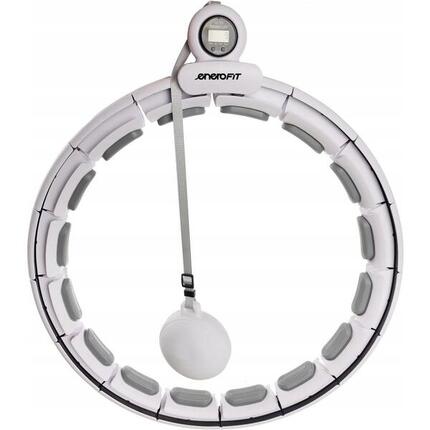 Hula hoop Enero Fit z obciążeniem i licznikiem 110cm