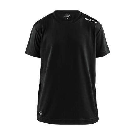 Craft Community Functioneel T-shirt Kinderen - Zwart - 158/164