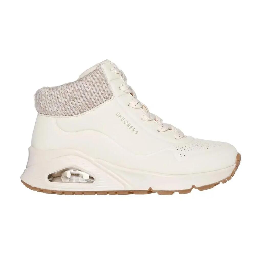 Women's Skechers Uno gen darling daze white sneakers