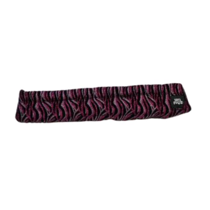 Protège-lames rose pailleté et zebré – Soft Pawz 3/3