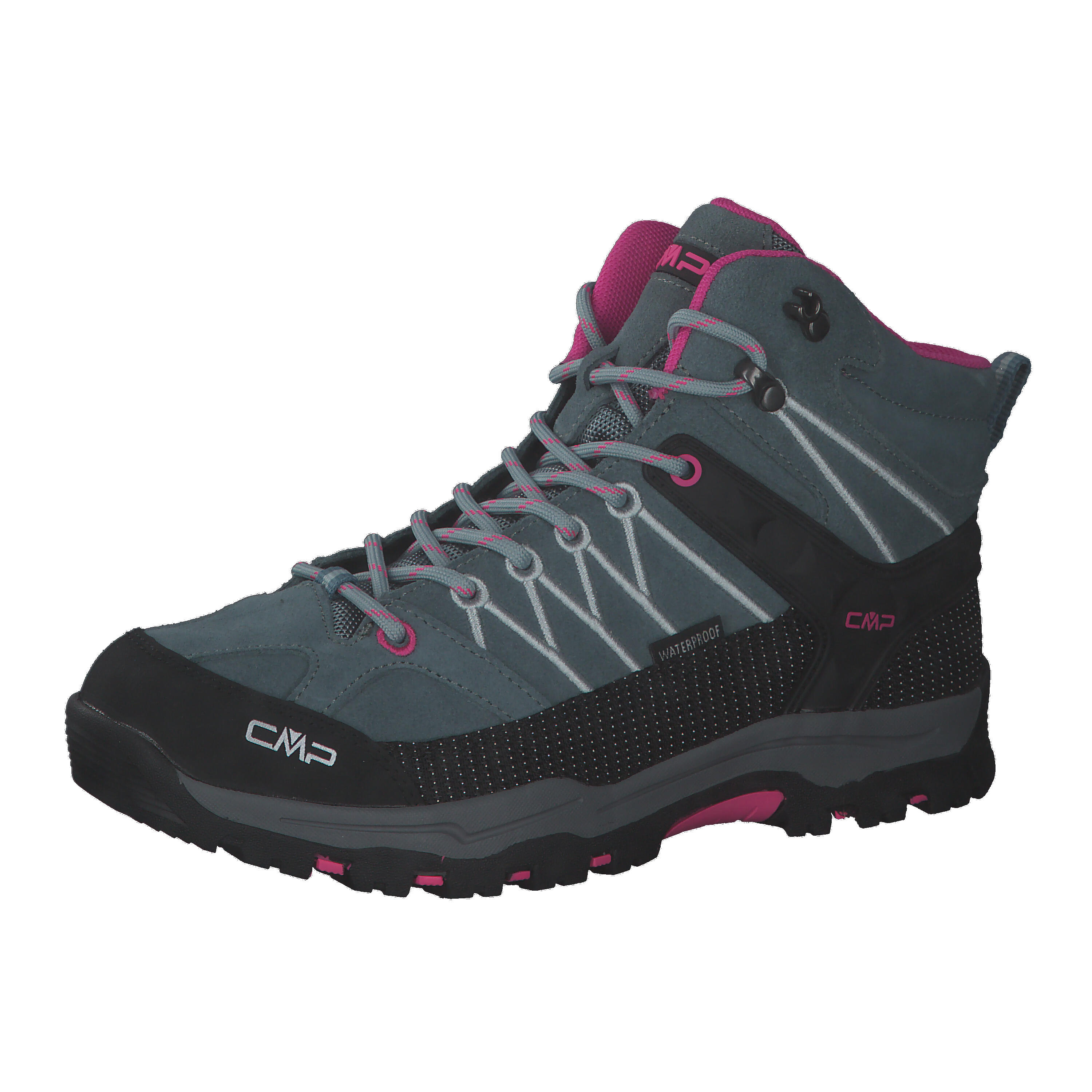 Cmp - Chaussures De Randonnée Enfants Cmp Rigel Gris - Chaussures De Sport - Bleu|violet - 40 - Decathlon