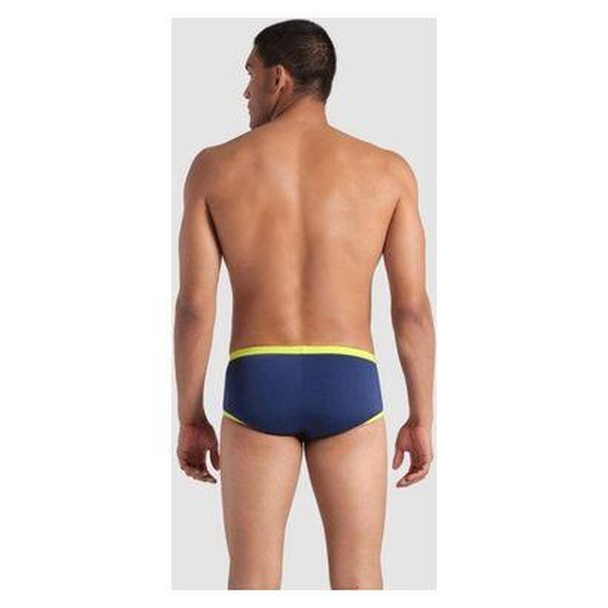 Costum inot barbati - slip - One Biglogo LW SH - Navy I Soft Green