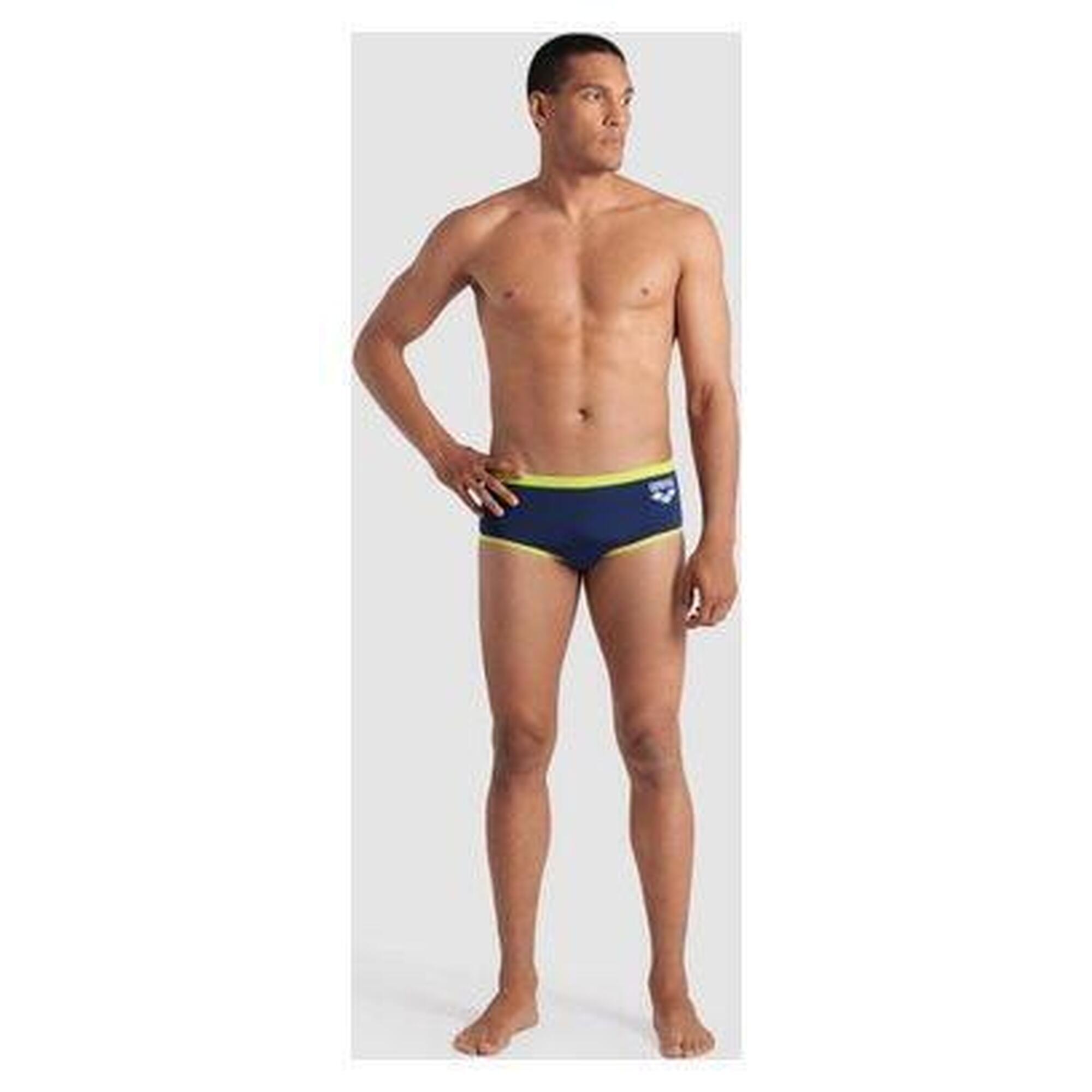Costum inot barbati - slip - One Biglogo LW SH - Navy I Soft Green