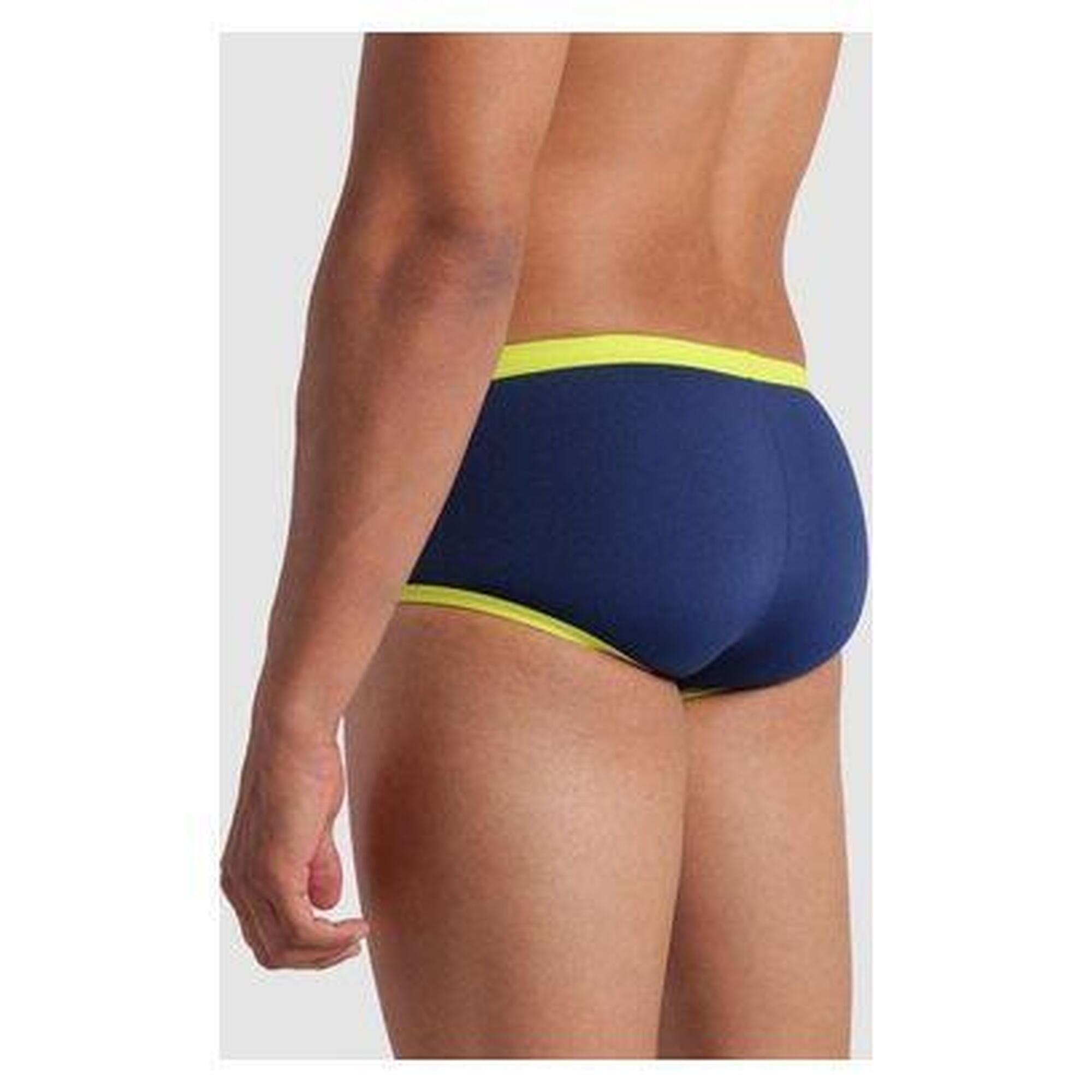 Costum inot barbati - slip - One Biglogo LW SH - Navy I Soft Green