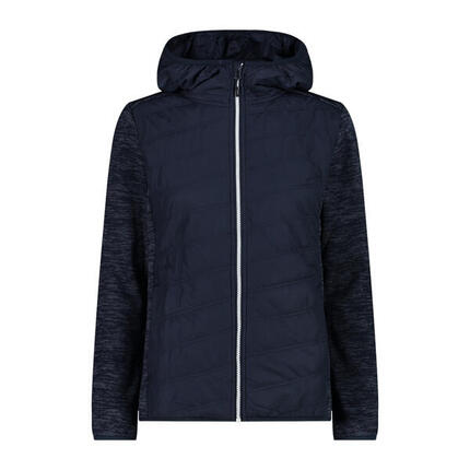 CMP Damen Fleecejacke Woman Jacket Hybrid Fix Hood 33H1876